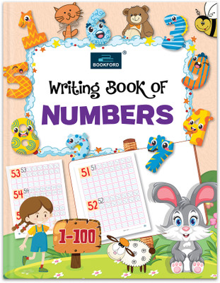 Writing Book Of Numbers 1-100 For Kids(Paperback, BOOKFORD PUBLICATIONS PVT. LTD.)
