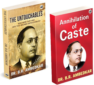 The Untouchables | Annihilation of Caste | Dr. B.R. Ambedkar | by BR Ambedkar English Paperback | Who Were They and Why They Became Untouchables | Untouchable | Unteachable The Original Edition | Ambedkar Castes | Book Set Combo pack Bhimrao Works B R Pride Baba Saheb Bheemrao Bheem Bhim Rao Problem