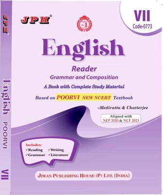 JPH Class 7 English (Poorvi) Guide Based On New NCERT Books With NEP Based On NCERT Syllabus 2025(Paperback, Jiwan Publishing House)