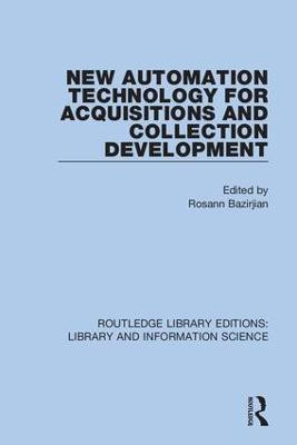 New Automation Technology for Acquisitions and Collection Development(English, Paperback, unknown)