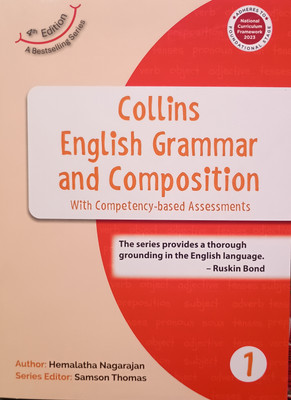 Collins English Grammar & Composition - 4th Edition Coursebook1(English, Paperback, Nagarajan Hemalatha)