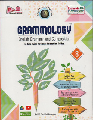 Grammology English grammar and composition class 8(Paperback, Gagan Agarwal)