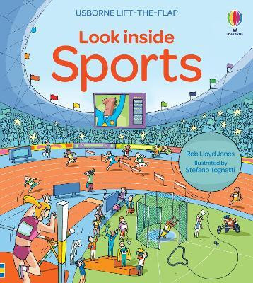 Look Inside Sports(English, Board book, Jones Rob Lloyd)