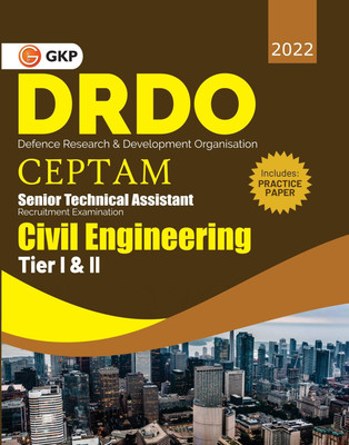 DRDO CEPTAM - Senior Technical Assistant Tier I & II - Civil Engineering by GKP(Paperback, GKP)