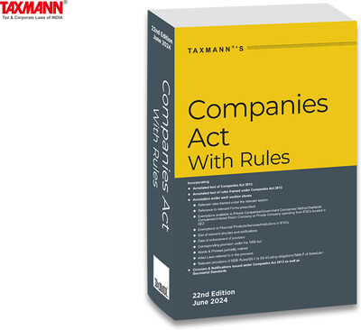 Companies Act with Rules(English, Paperback, Bhargava Rakesh)