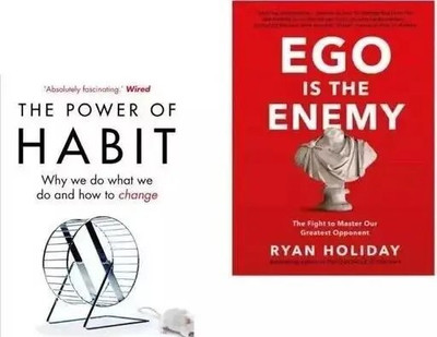 The Power Of Habit + Ego Is The Enemy (2 Book Combo)(Paperback, JMD BOOKS)