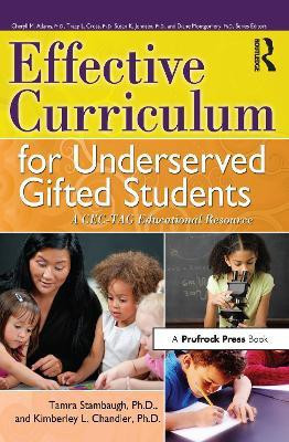 Effective Curriculum for Underserved Gifted Students(English, Paperback, Stambaugh Tamra)