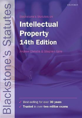 Blackstone's Statutes on Intellectual Property(English, Paperback, unknown)