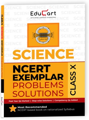 Educart NCERT Exemplar Class 10 Science 2025 Problems Solutions (For 2025-26 Board Exam)(Paperback, Educart)