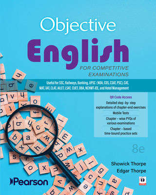 Objective English for Competitive Examinations(Paperback, Showick Thorpe, Edgar Thorpe)