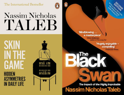 Skin in the Game + The Black Swan(Paperback, Nassim Nicholas Taleb)