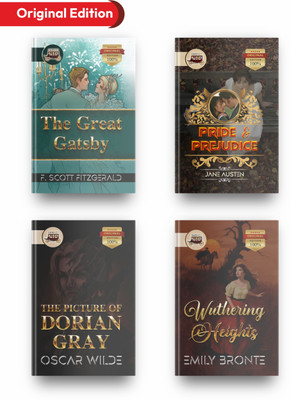 Bookey The Greatest Classic Collection (4-books Set)- This Books Set Includes The Picture Of Darian Gray, The Great Gatsby, Pride & Prejudice, and Wuthering Heights.  - The Greatest Classic Collection(Paperback, Oscar Wilde, F. Scott Fitzgerald, Jane Austen, Emily Brontë)