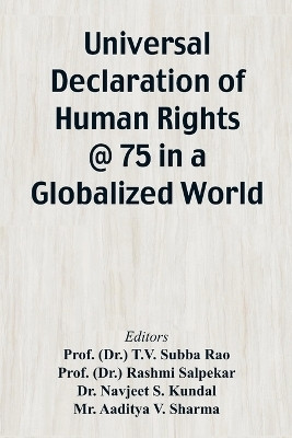 Universal Declaration of Human Rights @ 75 in a Globalized World(English, Paperback, unknown)