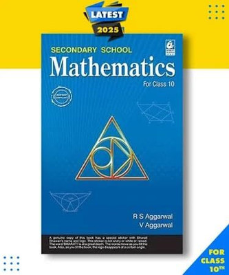 RS AGGARWAL CLASS 10TH MATHS NEW 2025-26 EDITION Paperback – 14 March 2025(Paperback, R S Aggarwal)