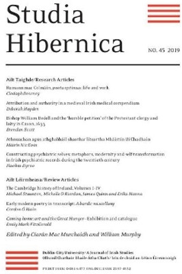 Studia Hibernica Vol. 45(English, Paperback, unknown)