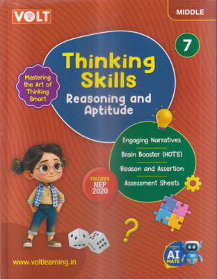 THINKING SKLLS REASONING AND APTITUDE CLASS -7(Paperback, K.P. SINGH)