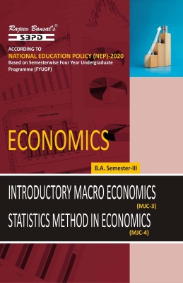 NEP Introductory Macro Economics MJC 3  - Statistics Method in Economics MJC 4 B.A. 3rd Semester 1 Edition(Paperback, Dr. V.C. Sinha, Dr. Sudha Pandeya)