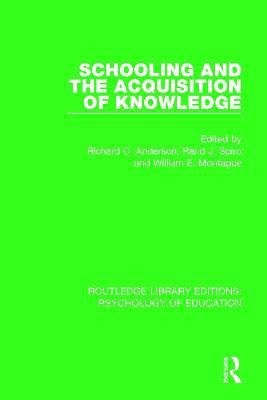 Schooling and the Acquisition of Knowledge(English, Paperback, unknown)