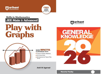 Skills in Mathematics for JEE Main & Advanced- Play with Graphs along with General Knowledge - Manohar pandey(Paperback, Amit M Agarwal)