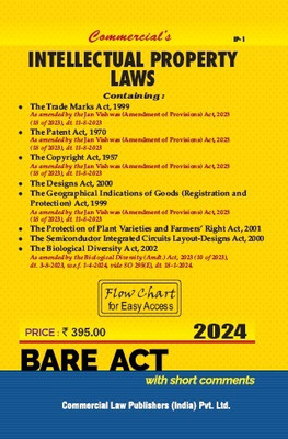 Intellectual Property Laws (Edition2023 Edition)(English, Paperback, unknown)