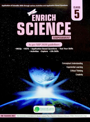 Let’s Enrich Science Class 5 | Latest Edition | NEP 2020 & NCF 2023 Aligned | Conceptual + Experiential Learning | Trusted by 10,000+ Teachers(Paperback, Shakuntala Datta)