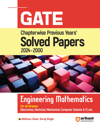 GATE Chapterwsie Previous Years' Solved Papers Engineering Mathematics(Paperback, Abhinav Goel, Suraj Singh)