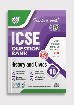 Together With ICSE Question Bank History & Civics Class 10 Exam 2025-26(Paperback, Rachna Sagar)