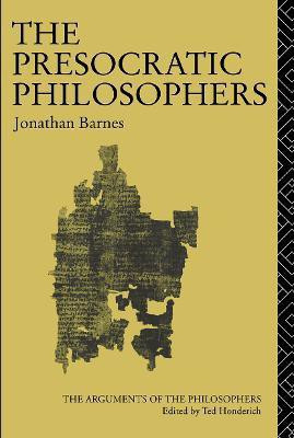 The Presocratic Philosophers(English, Paperback, Barnes Jonathan)