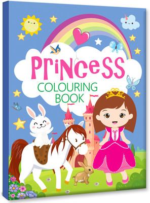 Princess Colouring Book 64pp - 2 (Edition01)(English, Hardcover, unknown)