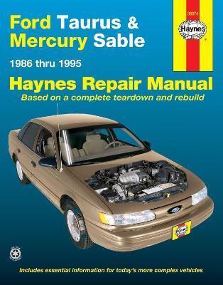 Ford Taurus & Mercury Sable (1986-1995) Haynes Repair Manual (USA)(English, Paperback, Haynes Publishing)