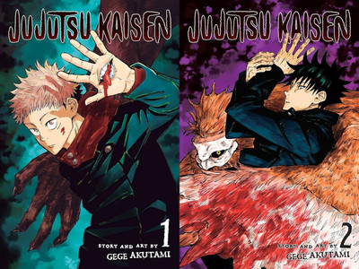 jujutsu kaisen vol.1+jujutsu kaisen vol.2(Paperback, GEGE AKUTAMI)