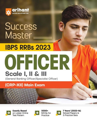 Arihant Success Master IBPS RRBs Officer Scale 1, 2 and 3 Main Exam 2023(Paperback, Arihant Experts)