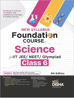 Disha New Syllabus Foundation Course in Mathematics Class 7 for JEE/ Olympiad Exams 5th Edition | New NCERT Concepts | Advance Problem Solving Skills for Class 7(Paperback, Disha Experts)