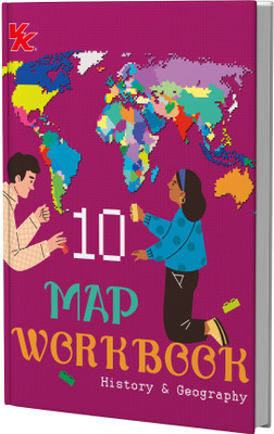 Map Workbook History & Geography | For Class 10 | CBSE Based | NCERT Based | 2025 Edition(Paperback, YASH PAL SINGH)