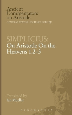 Simplicius: On Aristotle On the Heavens 1.2-3(English, Hardcover, Simplicius)