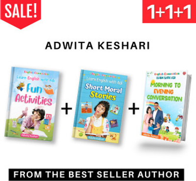 English Fun, Short Story and Conversation - Three Kids Books - Learn E(English, Paperback, unknown)