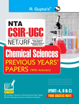 Joint CSIR-UGC NET/JRF: Chemical Sciences � Previous Years' Papers (With Answers)(English, Paperback, RPH Editorial Board)
