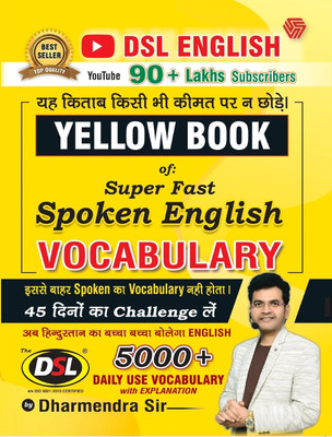 Yellow Book of Super Fast Spoken English Vocabulary(English, Paperback, Singh Dharmendra)