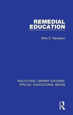 Remedial Education(English, Paperback, Sampson Olive C.)