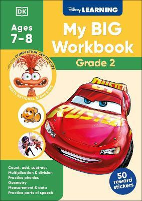 Disney Learning Big Workbook Grade 2(English, Paperback, DK)