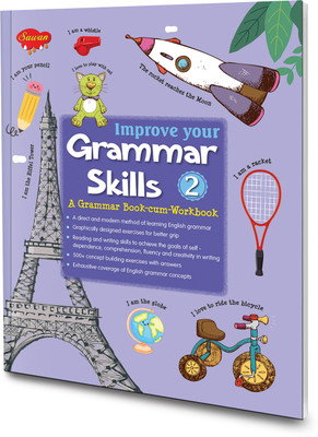 Improve Your Grammar Skills - 2 Book : Grammar Practice Book, Workbook For Kids, Improve Writing Skills, Grammar Exercise Book(Paperback, Sawan)