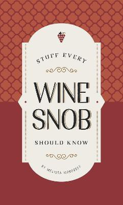 Stuff Every Wine Snob Should Know(English, Hardcover, Monosoff Melissa)