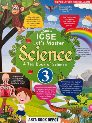 ICSE Lets Master Science 3(Arya Book Depot, ABD)