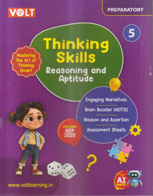 THINKING SKLLS REASONING AND APTITUDE CLASS -5(Paperback, K.P. SINGH)