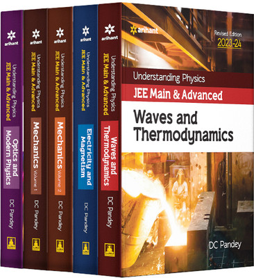 Arihant Understanding Physics For JEE Main & Advanced Waves and Thermodynamics (Set of 5 Books)(Paperback, DC Pandey)