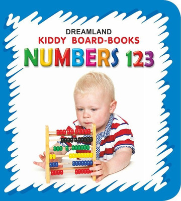 Kiddy Board Book - Numbers 123  - | First Counting Book for Babies & Toddlers Age 0–2 | Fun with Numbers & Bright Pictures to Teach Early Math & Counting Skills(English, Paperback, unknown)