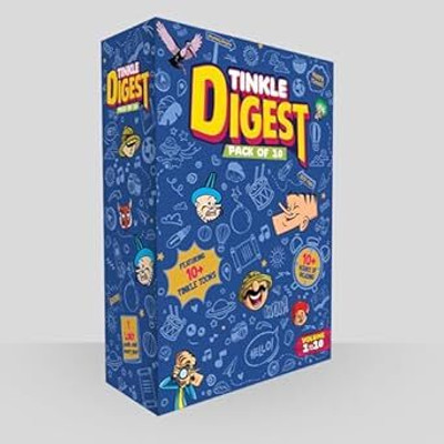 Tinkle Digest Collection, Complete Set Vol. 1-10 | Illustrated Children's Comic Books | Suppandi Shambu Tantri | Amar Chitra Katha(Paperback, Amar Chitra Katha)
