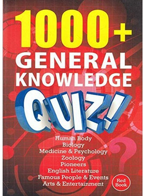 1000+ General Knowledge Quiz Red Book(Paperback, Golden Mind)