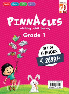 Pinnacles Grade 1 (English, Maths, EVS, GK), an Integrated Term Series - Ratna Sagar(Paperback, Our Experts)