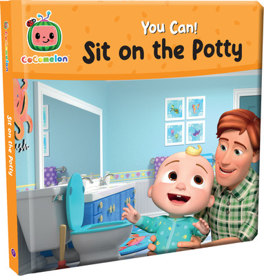 CoComelon: You Can! Sit on the Potty | Early Learning Book | For 3 to 5 Year Old Kids(Board Book, Parragon)